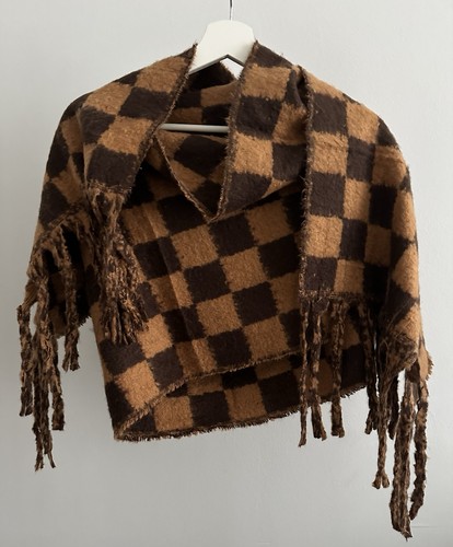Schal braun cognac - schal, braun-