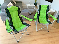 Zwei Campingstühle Angelstuhl