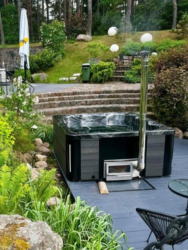 Badefass whirlpool gartenpool - badefass,
