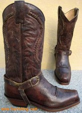 Sendra Boots Bikerboots braun