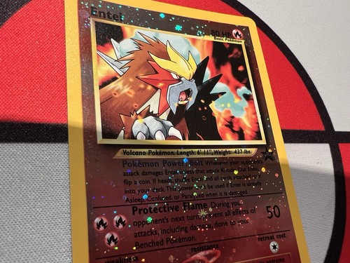 Vintage entei holo black star - holo,
