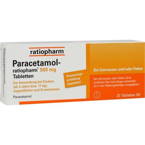 Paracetamol ratiopharm 500 - paracetamol-ratiopharm, mg