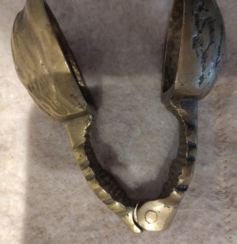 Vintage nussknacker messing - vintage,