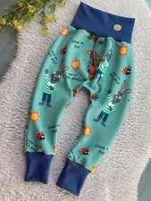 ♥ Warme Pumphose Baggy Pants Kinder (Sweat) ♥ Gr. 104/110 NEU Handmade *Freunde*
