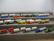 Albedo u.a. 1:87 Modellfahrzeuge Set 14-tlg. LKW mit Anhänger u.a. ohne OVP ZP11