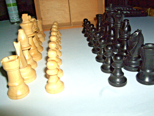 Schach set stauntonform - schach-set,