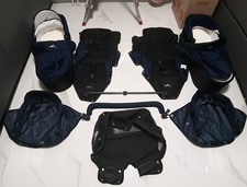 Kinderwagen Zwillinge 2 in 1 Twinner Twist Duo dunkel blau Zustand gut 