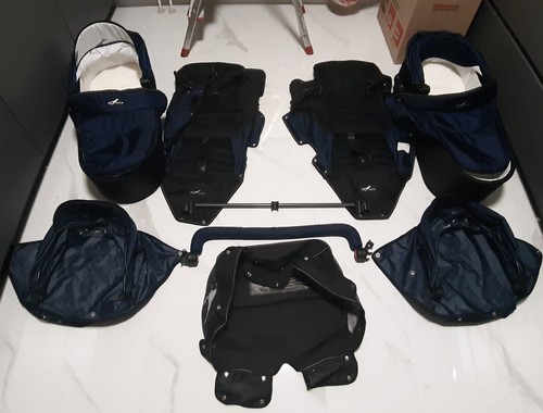 Kinderwagen zwillinge 1 - 2, in
