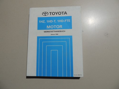 1998 werkstattbuch motor - 1998,