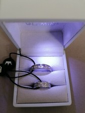 2 verlobungsringe silber 925 GLAMIR Celtic Claddagh 21+16Echtheitszertifizierung