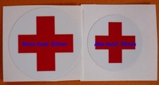 Aufkleber Rotes Kreuz neue
