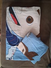 UEFA EURO Bettwäsche glatt Fußball EM Europa Meister Maskottchen Manga 135 x 200