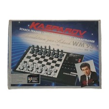 Saitek Kasparov SchachTrainer WM 95 Schachcomputer Buch Hegener + Glaser Schach