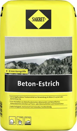Sakret beton estrich - sakret, kg