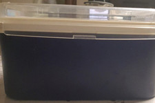 Tupperware Bellevue 4,3l  dunkelblau/weistransparent mit Einlegeboden