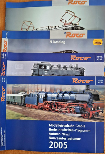 Roco modelleisenbahn katalog - modelleisenbahn,