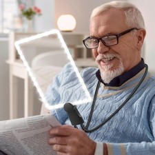 LED Leselupe Lesehilfe Lupe 5x