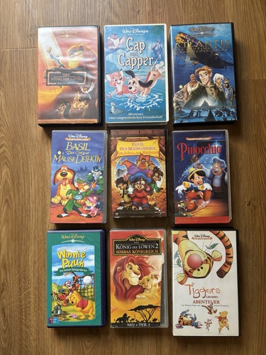 Vhs kinderfilme disney - vhs,