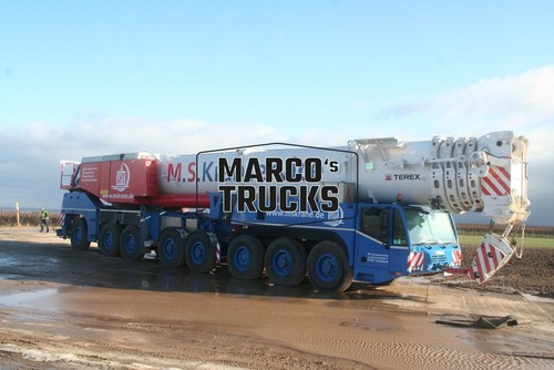 Lkw foto terex kranwagen - foto,