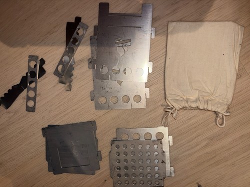 Hobo kocher set edelstahl - kocher,