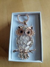 Eule ..Kette  länge ca  60cm 