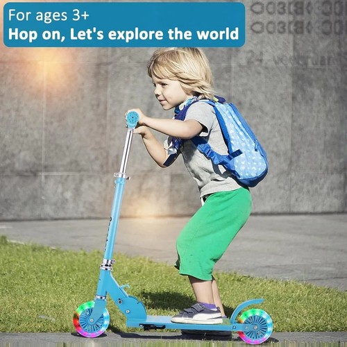 Kinderroller scooter mit - scooter, led
