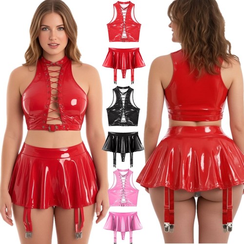 Sexy damen wetlook - damen, set