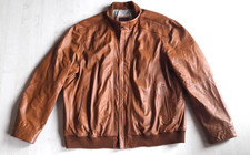 GINO GINERO Herren Lederjacke braun Gr. 32 Blousonjacke Lammleder
