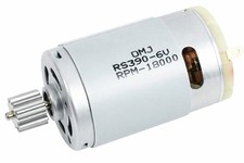Elektromotor 6V 25W 18000 rpm