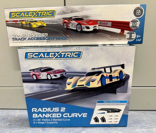 Scalextric radius banked - radius, 2