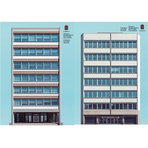 Bürogebäude mit etagen - bürogebäude,