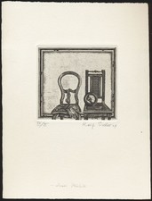 Escher, Zwei Stühle. [19]74