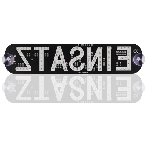 Led schild slim einsatz - slim,