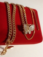 Damen Halskette Panzerkette