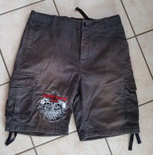Orig. Summerbreeze 2013 Bermuda Shorts Herren Vintage Skull 20-07-5596 Surplus