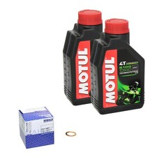 Suzuki SIXteen 125 (UX 125), Bj. 08-13 MOTUL 5100 Öl + Mahle Ölfilter