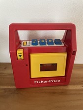 Fisher Price Kassettenrecorder für Kinder Vintage Retro Funktioniert Sammler