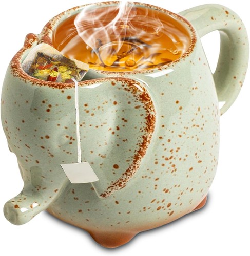 Zonsuse elephant teetasse - elephant,