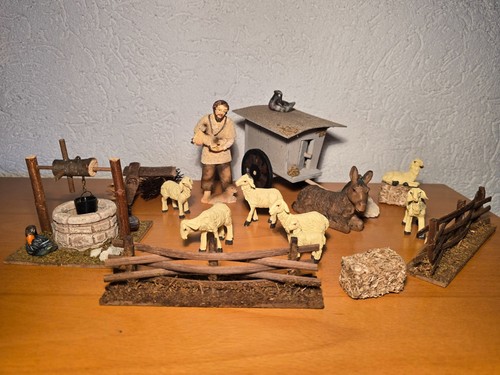 Schäfer krippe szene zubehör - schäfer,