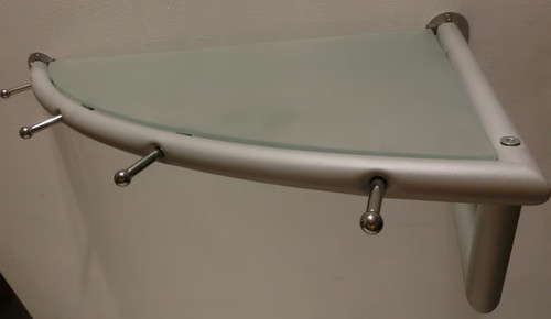 Wandgarderobe metall glas - wandgarderobe, metall/glas