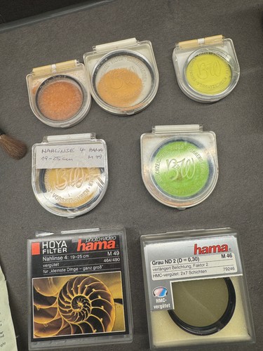 Kamera filter set - kamera, cokin