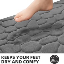 Steinmuster Badematte weiche