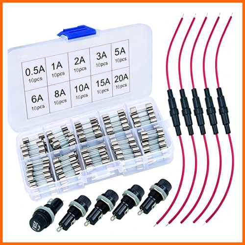 5x20 glassicherung set 160 - 5x20,
