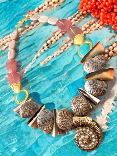 Designer kette schnecken - kette,