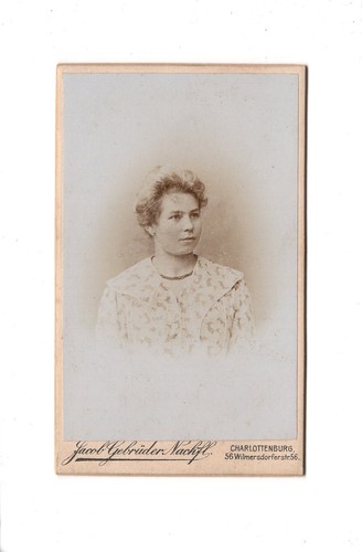 Cdv foto damenportrait - cdv,