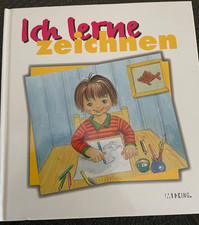 KINDERBUCH-ICH LERNE ZEICHNEN-MIXING-GMBH-1999-LIEDER-TEXTE+MALEN ANLEITUNG-KIND