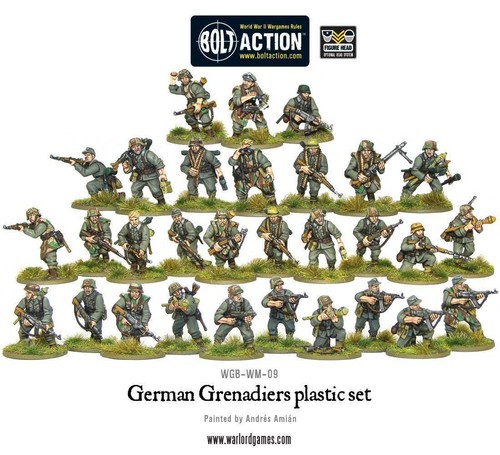 German grenadiers warlord - german,
