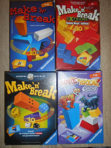 Make break zircus - 4x, make'n