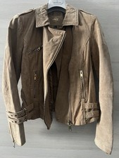 MANGO Echt Leder Wildleder