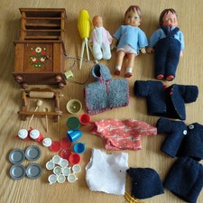 DDR Puppenstube Möbel Küche